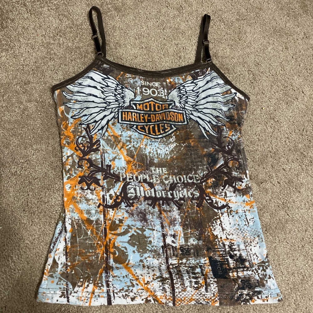 Harley Davidson tank Y2K